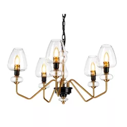 Elstead Lighting ARMAND DL-ARMAND5-AB Csillár 5x40W/E14