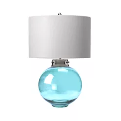  Elstead Lighting KARA DL-KARA-TL-BLUE Asztali lámpa 1x60W/E27