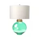Elstead Lighting KARA DL-KARA-TL-GREEN Asztali lámpa 1x60W/E27