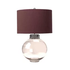   Elstead Lighting KARA DL-KARA-TL-SMOKE Asztali lámpa 1x60W/E27