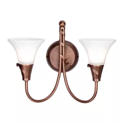 Elstead Lighting EMILY EM2-COPPER Fali lámpa 2x60W/E14