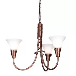 Elstead Lighting EMILY EM3-COPPER Csillár 3x60W/E14