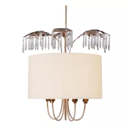 Flambeau ANTOINETTE FB-ANTOINETTE-P Csillár 5x40W/E14