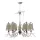 ELSTEAD FB-KRISTAL-LUXE6 KRISTAL Modern Csillár Ezüst, Taupe E27 IP20