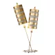 Flambeau NETTLE FB-NETTLELUX-G-TL Asztali lámpa 2x60W/E27