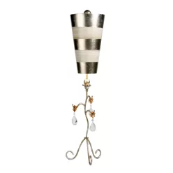   Flambeau TIVOLI SILVER FB-TIVOLI-TL-SV Asztali lámpa 1x60W/E27