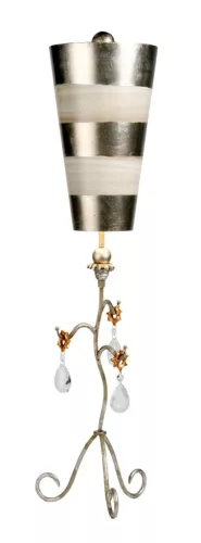 Flambeau TIVOLI SILVER FB-TIVOLI-TL-SV Asztali lámpa 1x60W/E27