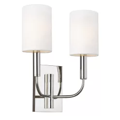 Feiss BRIANNA FE-BRIANNA2-PN Fali lámpa 2x60W/E14