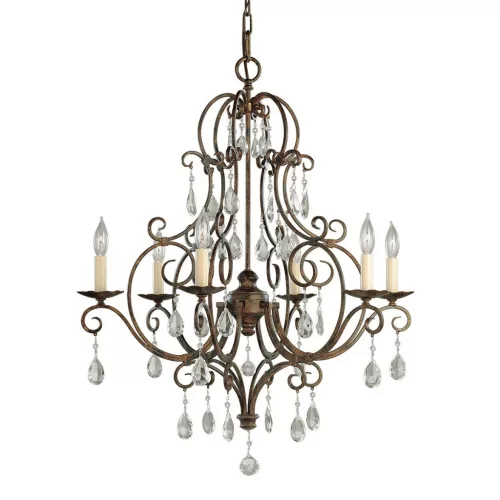 Feiss Chateau FE-CHATEAU6 Csillár 6x60W/E14