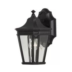   Feiss COTSWOLD LANE FE-COTSLN2-S-BK Fali lámpa 1x60W/E27 IP44