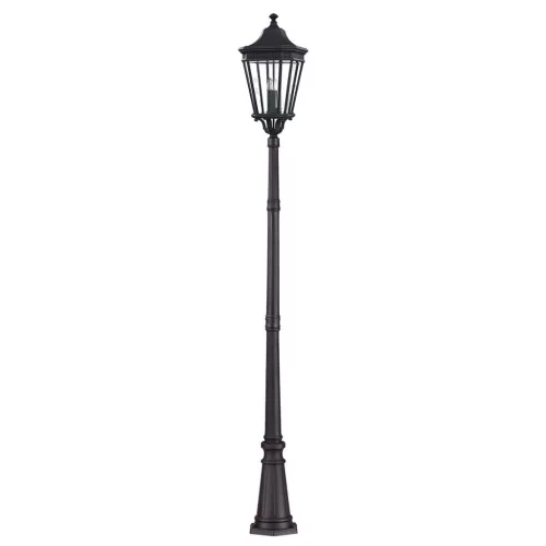 Feiss COTSWOLD LANE FE-COTSLN5-L-BK Utcai lámpa 3x60W/E14 IP44