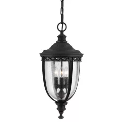   Feiss ENGLISH BRIDLE FE-EB8-L-BLK Függőlámpa 3x60W/E14 IP23