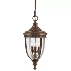   Feiss ENGLISH BRIDLE FE-EB8-L-BRB Függőlámpa 3x60W/E14 IP23
