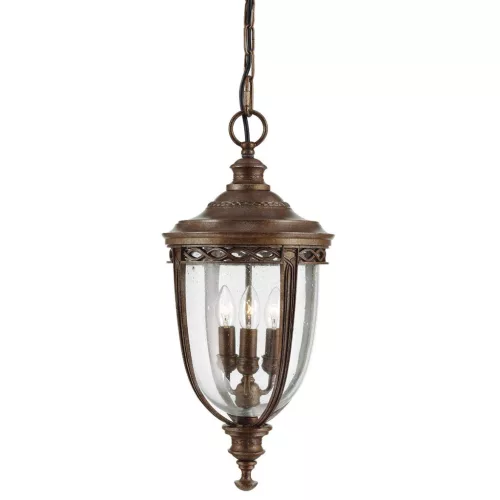 Feiss ENGLISH BRIDLE FE-EB8-L-BRB Függőlámpa 3x60W/E14 IP23