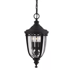   Feiss ENGLISH BRIDLE FE-EB8-M-BLK Függőlámpa 3x60W/E14 IP23