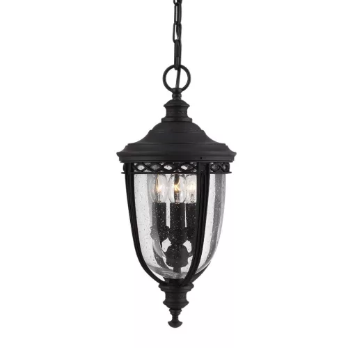 Feiss ENGLISH BRIDLE FE-EB8-M-BLK Függőlámpa 3x60W/E14 IP23