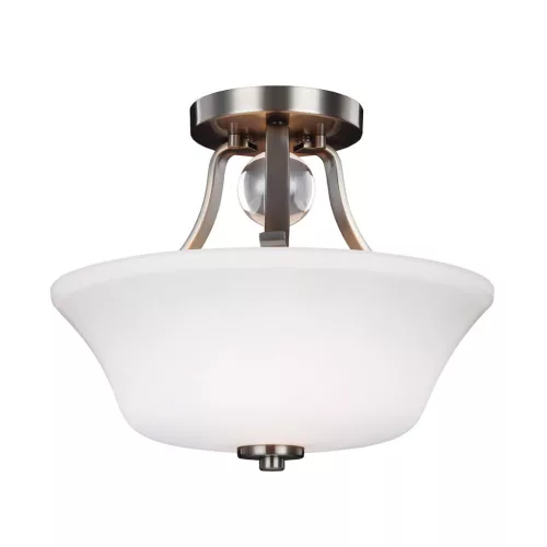 Feiss EVINGTON FE-EVINGTON-SF-SN Plafonlámpa 2x60W/E27