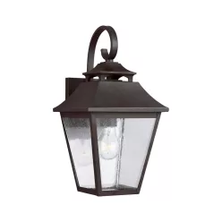 Feiss Galena FE-GALENA2-M-SBL Fali lámpa 1x60W/E27 IP44