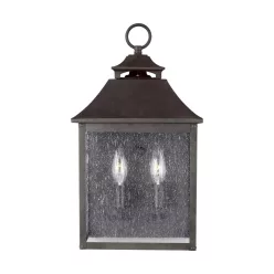 Feiss Galena FE-GALENA7-SBL Fali lámpa 2x40W/E14 IP44