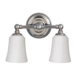   Feiss HUGUENOT LAKE FE-HUGOLAKE2BATH Fali lámpa 2x40W/G9 IP44