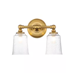   Feiss Hugeunot Lake FE-HUGOLAKE2BATH-BB Fali lámpa 2x3.5W/G9 IP44