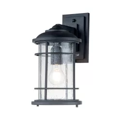   Feiss Lighthouse FE-LIGHTHOUSE2-M-BLK Fali lámpa 1x60W/E27 IP44