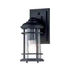   Feiss Lighthouse FE-LIGHTHOUSE2-S-BLK Fali lámpa 1x60W/E27 IP44