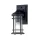 Feiss Lighthouse FE-LIGHTHOUSE2-S-BLK Fali lámpa 1x60W/E27 IP44