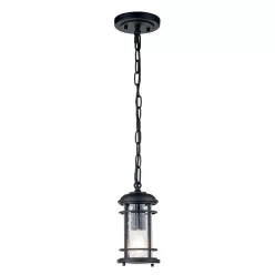   Feiss Lighthouse FE-LIGHTHOUSE8-S-BLK Függeszték 1x60W/E27 IP44