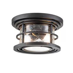   Feiss Lighthouse FE-LIGHTHOUSE-F-BLK Mennyezeti Lámpa 2x40W/E27 IP44
