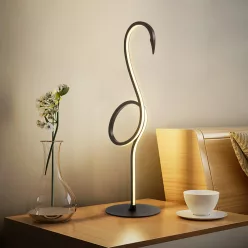   Elstead Lighting Flamingo FLAMINGO-TL-BLK Asztali lámpa 1x6 W /LED 3000 K 420 lm