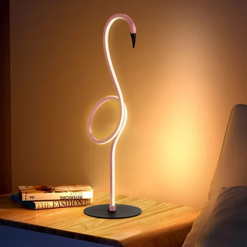 Elstead Lighting Flamingo FLAMINGO-TL-PNK Asztali lámpa 1x6 W /LED 3000 K 420 lm