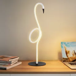  Elstead Lighting Flamingo FLAMINGO-TL-WHT Asztali lámpa 1x6 W /LED 3000 K 420 lm