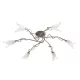 Elstead Lighting FLY FLY6-SF-BRZ-ANT Plafonlámpa 6x40W/G9