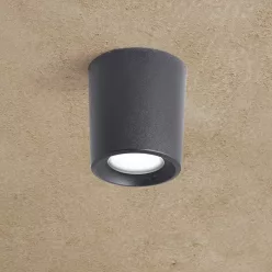   ELSTEAD FMG-LIVIA90-BLK LIVIA Modern Kültéri Mennyezeti Lámpa G9 IP55
