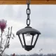 Fumagalli Sicar FMG-SICAR-DARIO-BLK Függeszték 1x23W/E27 IP55