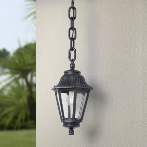 Fumagalli Sichem FMG-SICHEM-ANNA-BLK Függeszték 1x23W/E27 IP55