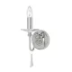 Elstead Lighting FINSBURY PARK FP1-POL-NICKEL Fali lámpa 1x60W/E14