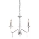 Elstead Lighting FINSBURY PARK FP3-POL-NICKEL Csillár 3x60W/E14