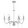 Elstead Lighting FINSBURY PARK FP6-POL-NICKEL Csillár 6x60W/E14