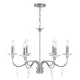 Elstead Lighting FINSBURY PARK FP6-POL-NICKEL Csillár 6x60W/E14