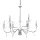 Elstead Lighting FINSBURY PARK FP9-POL-NICKEL Csillár 9x60W/E14