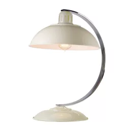   Elstead Lighting FRANKLIN FRANKLIN-CREAM Asztali lámpa 1x60W/E27