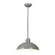 Elstead Lighting FRANKLIN FRANKLIN-P-GY Függőlámpa 1x60W/E27