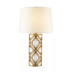   Gilded Nola Arabella GN-ARABELLA-TL-G Asztali lámpa 1x100W/E27