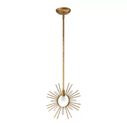   Gilded Nola Sun King GN-SUN-KING-P-G Függőlámpa 1x60 W/E27