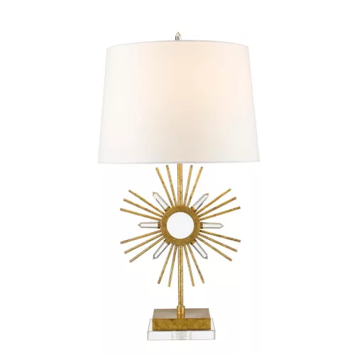 Gilded Nola Sun King GN-SUN-KING-TL Asztali lámpa 1x100W/E27
