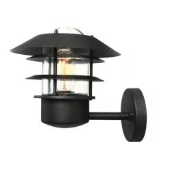   Elstead Lighting HELSINGOR HELSINGOR-BK Fali lámpa 1x60W/E27 IP44