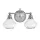 Hinkley Lighting AINSLEY HK-AINSLEY2-BATH Fali lámpa 2x3,5W/G9 2x320LM IP44