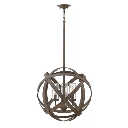 Hinkley Lighting CARSON HK-CARSON-3P Függőlámpa 3x40W/E14 IP44